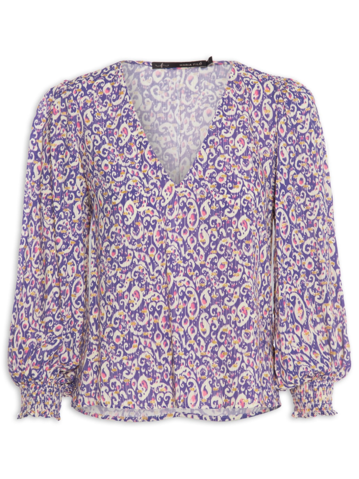 Blusa Feminina Estampa Litoral - Roxo