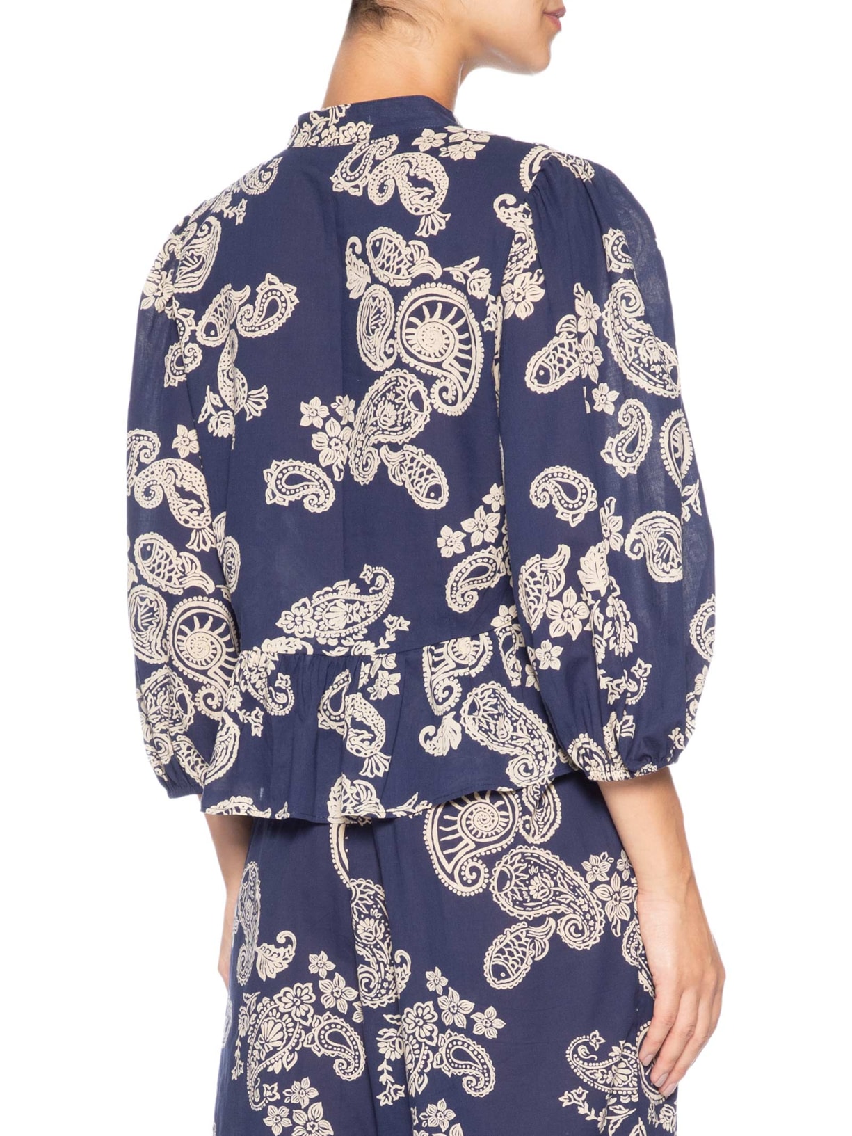 Blusa Feminina Estampa Marinha Mix – Azul Dress To