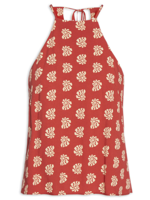 Blusa Feminina Estampa Marisco – Vermelho