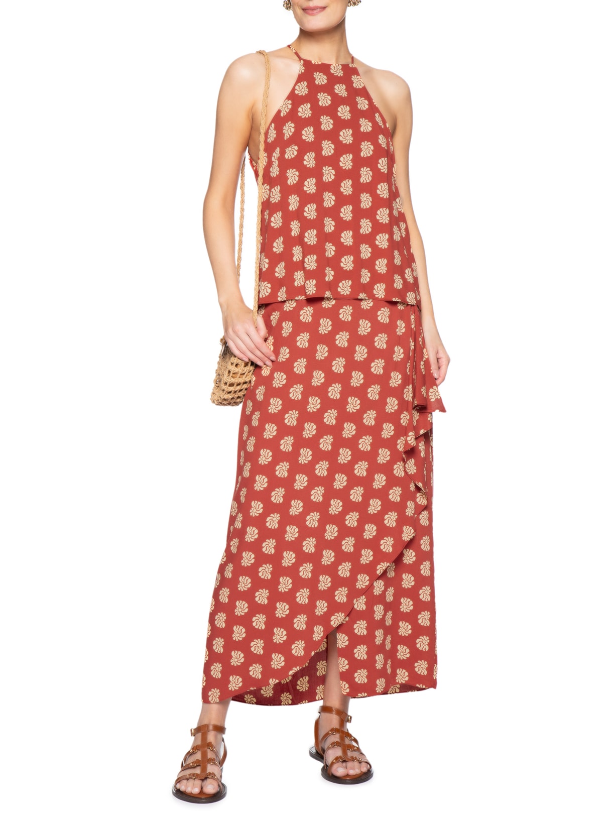 Blusa Feminina  Estampa Marisco – Vermelho Dress To