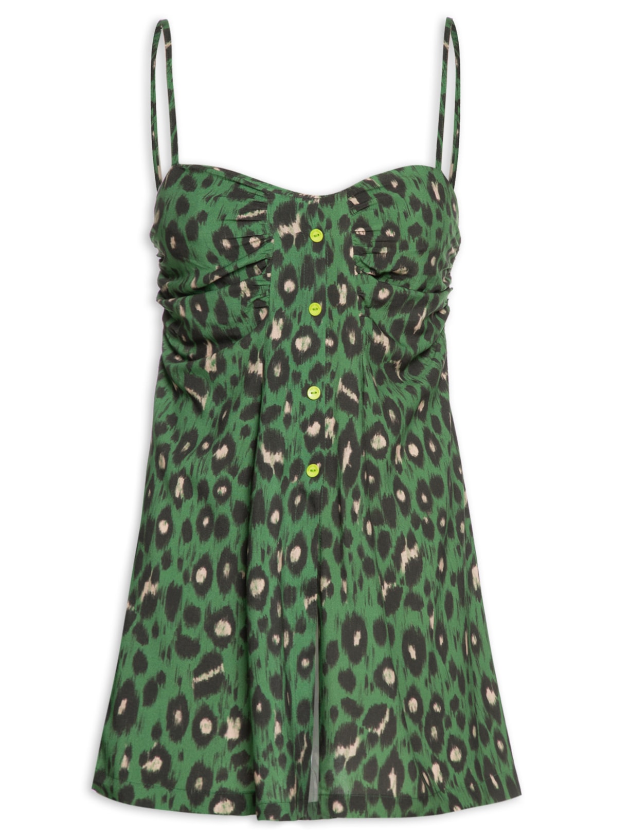 Blusa Feminina Estampa Onça Ikat Kale - Animal Print