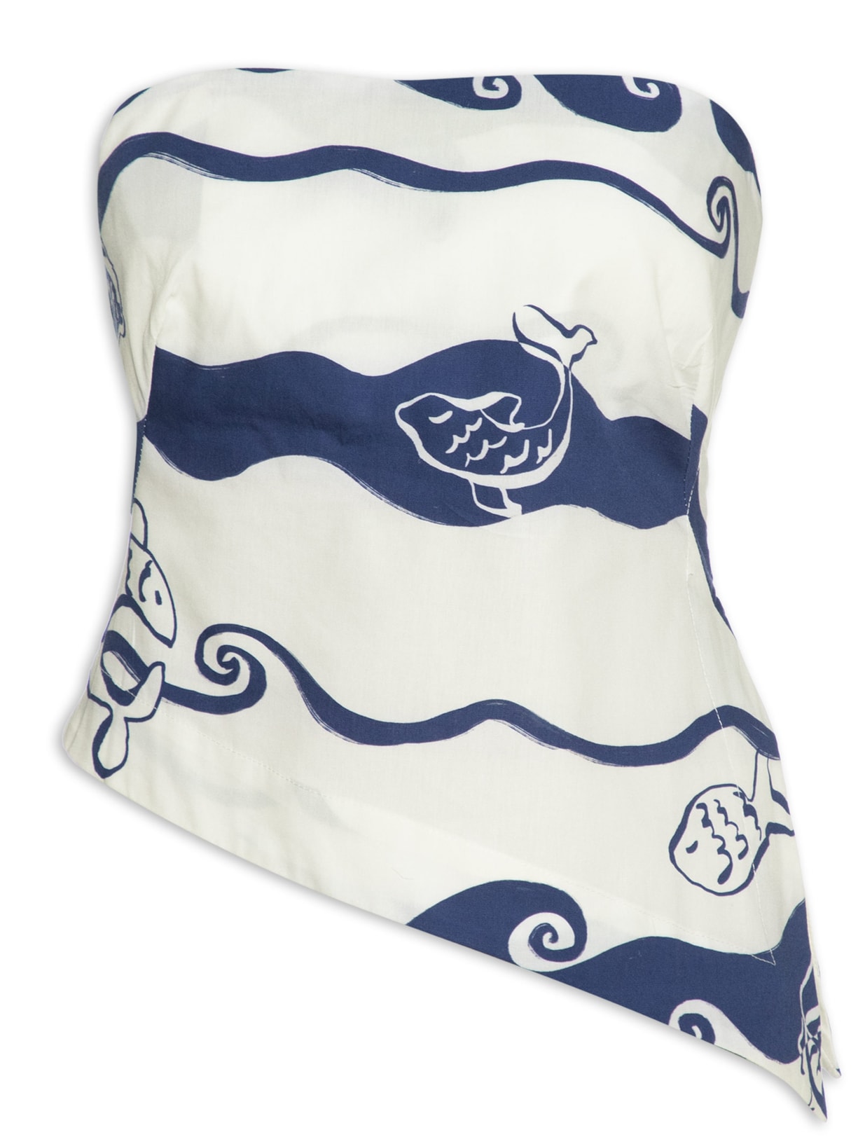 Blusa Feminina Estampa Pintado - Azul