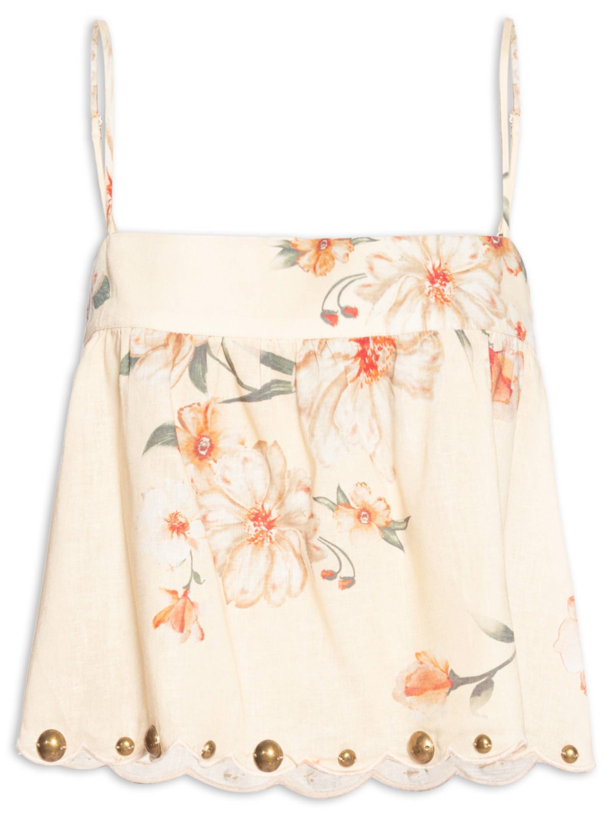 Blusa Feminina Estampa Poppy Amarelo Maria Filó