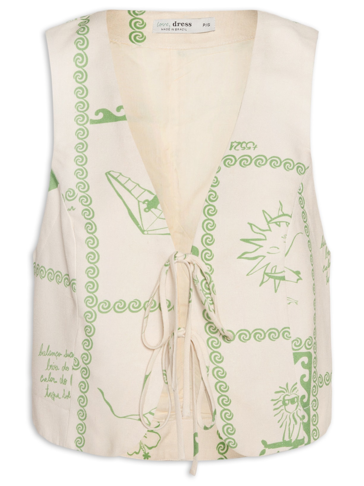 Blusa Feminina Estampa Rio - Verde