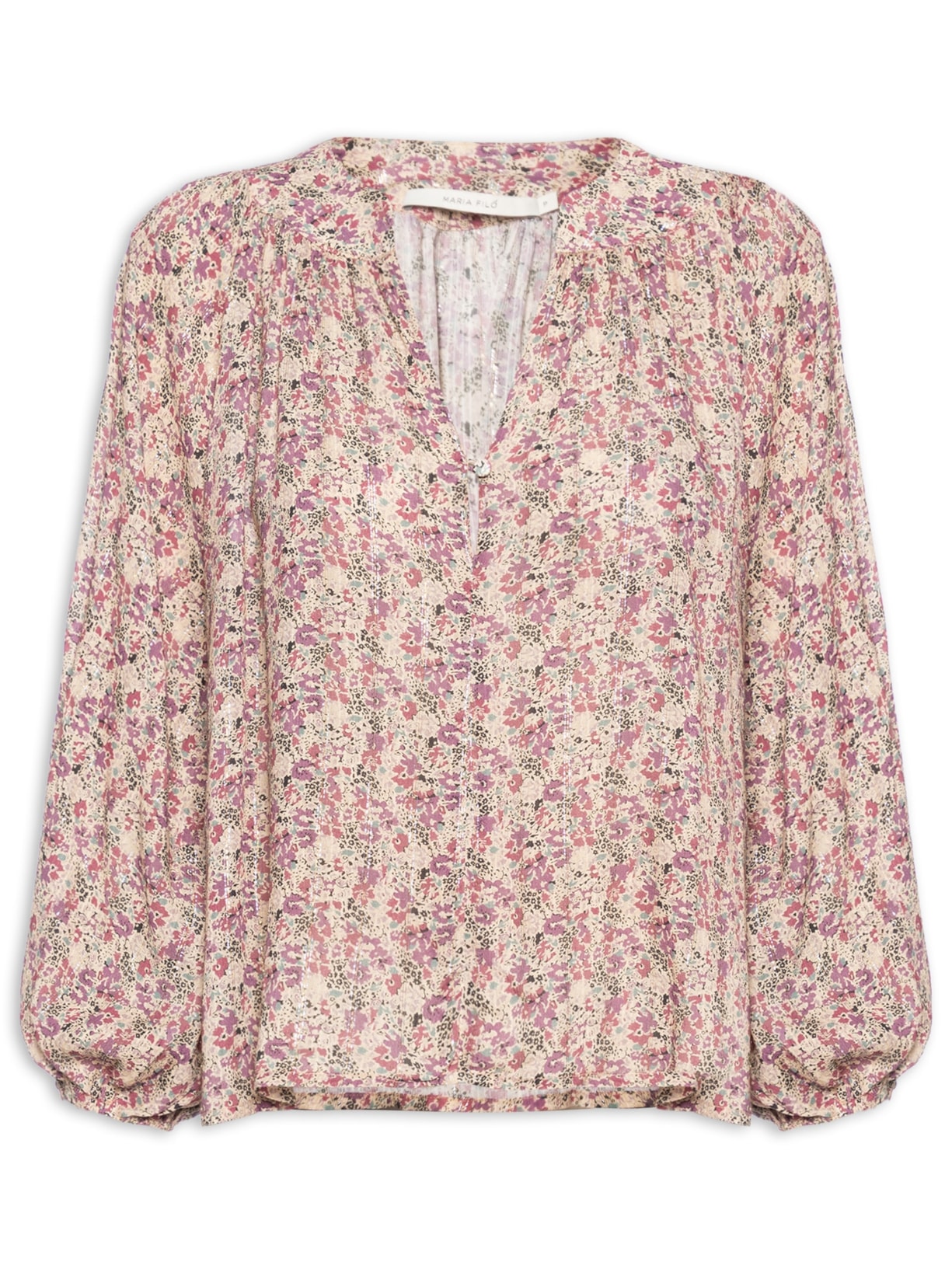 Blusa Feminina Estampa Violet - Roxo