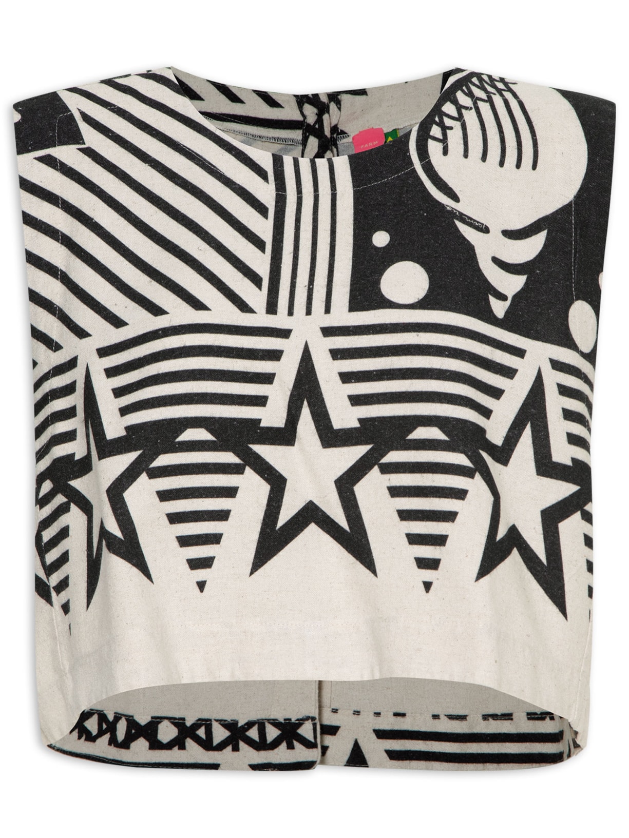 Blusa Feminina Estrela Búzios Preto Farm