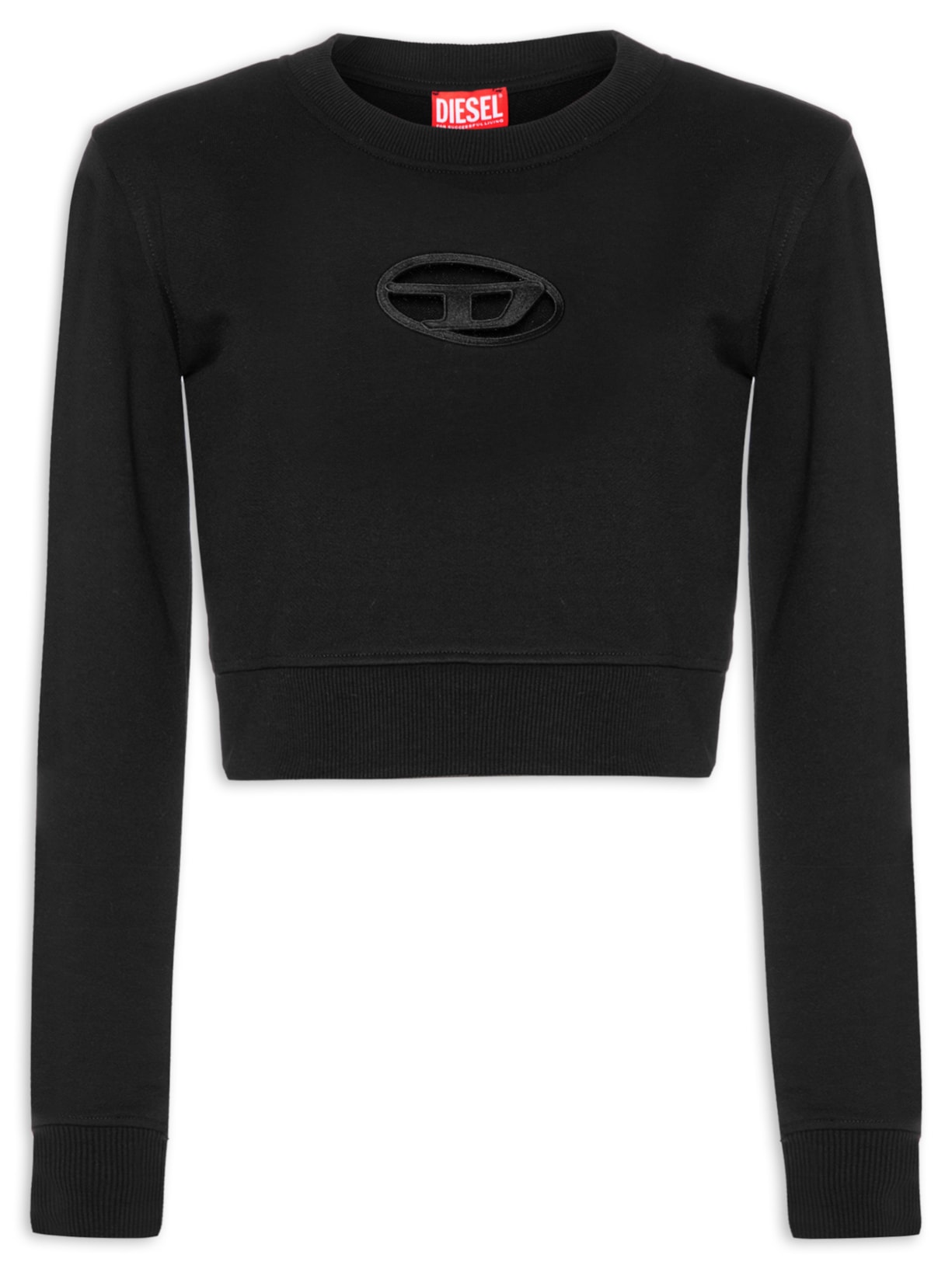 Blusa Feminina F-Slimmy-OD Sweat - Shirt - Preto