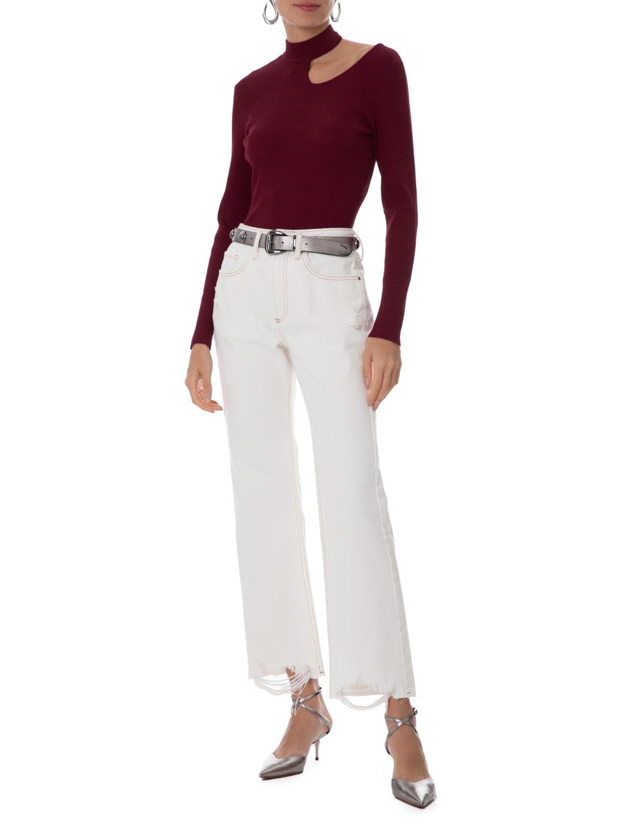 Blusa Feminina Fafa III Vinho Le Lis