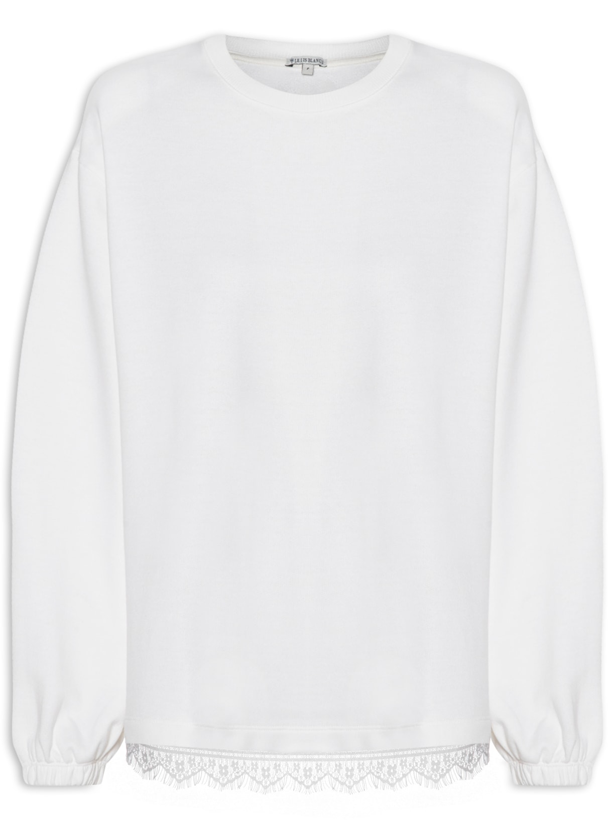 Blusa Feminina Favi Manga Longa - Branco