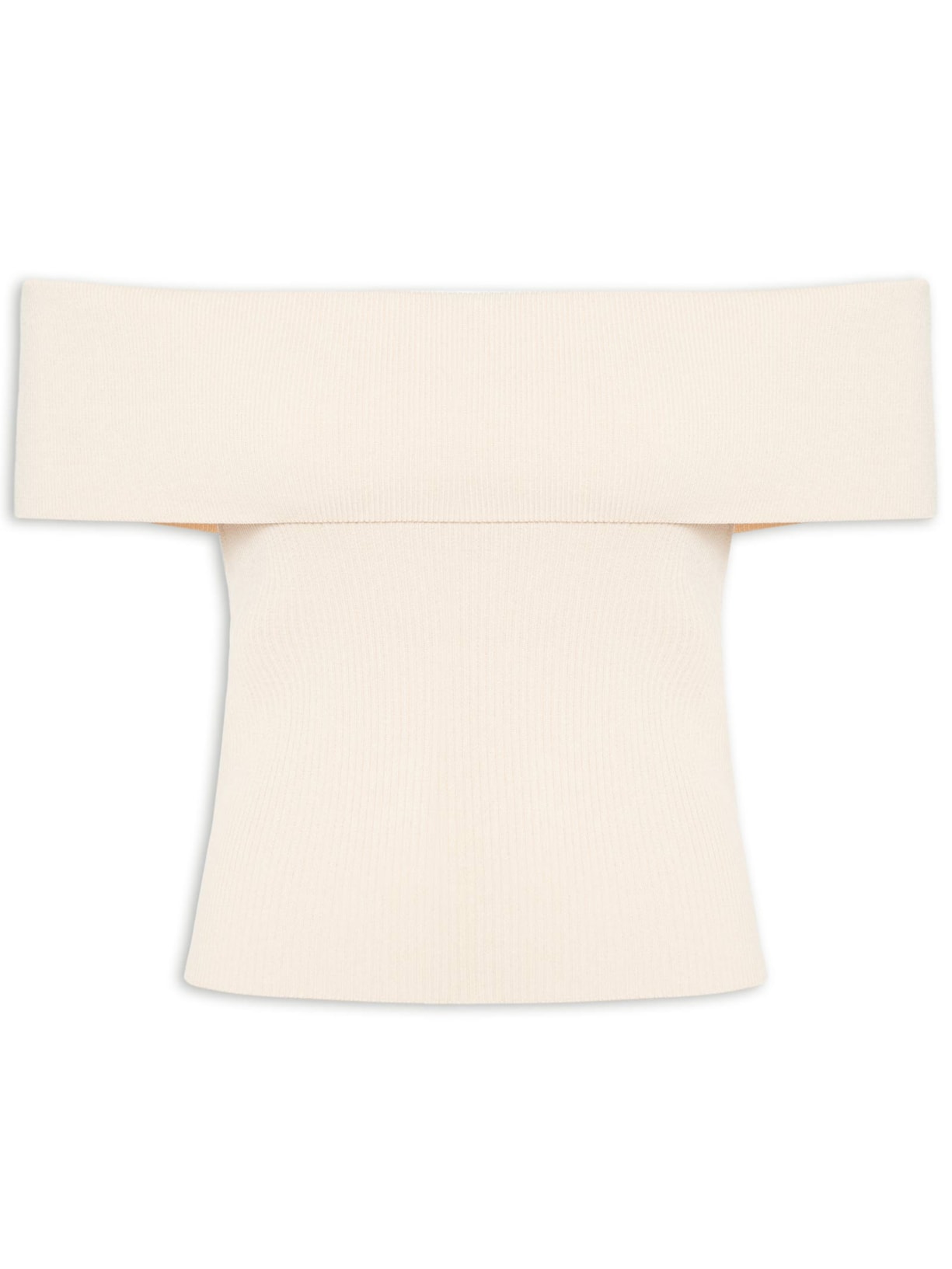 Blusa Feminina Felipa Ombro a Ombro - Bege