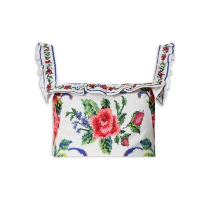 Blusa Feminina Flor Realeza - Vermelho