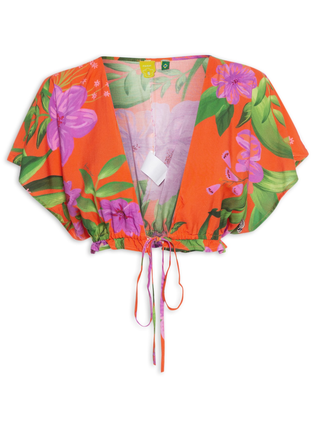 Blusa Feminina Floral Bem Me Quer - Laranja