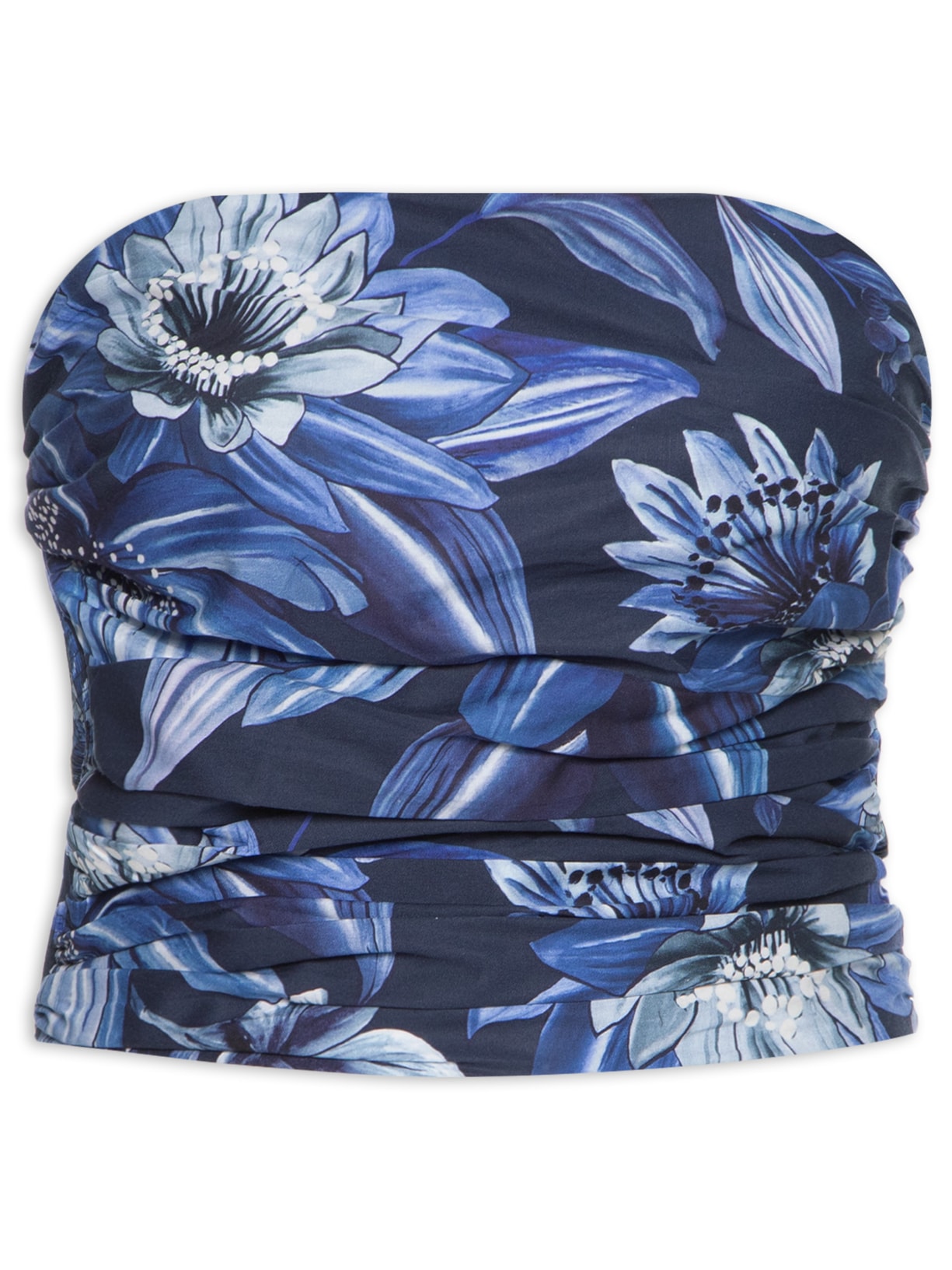 Blusa Feminina Floral Tati - Azul