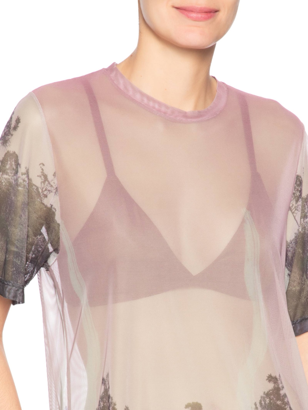 Blusa Feminina Fotográfico Selva Color – Rosa Animale
