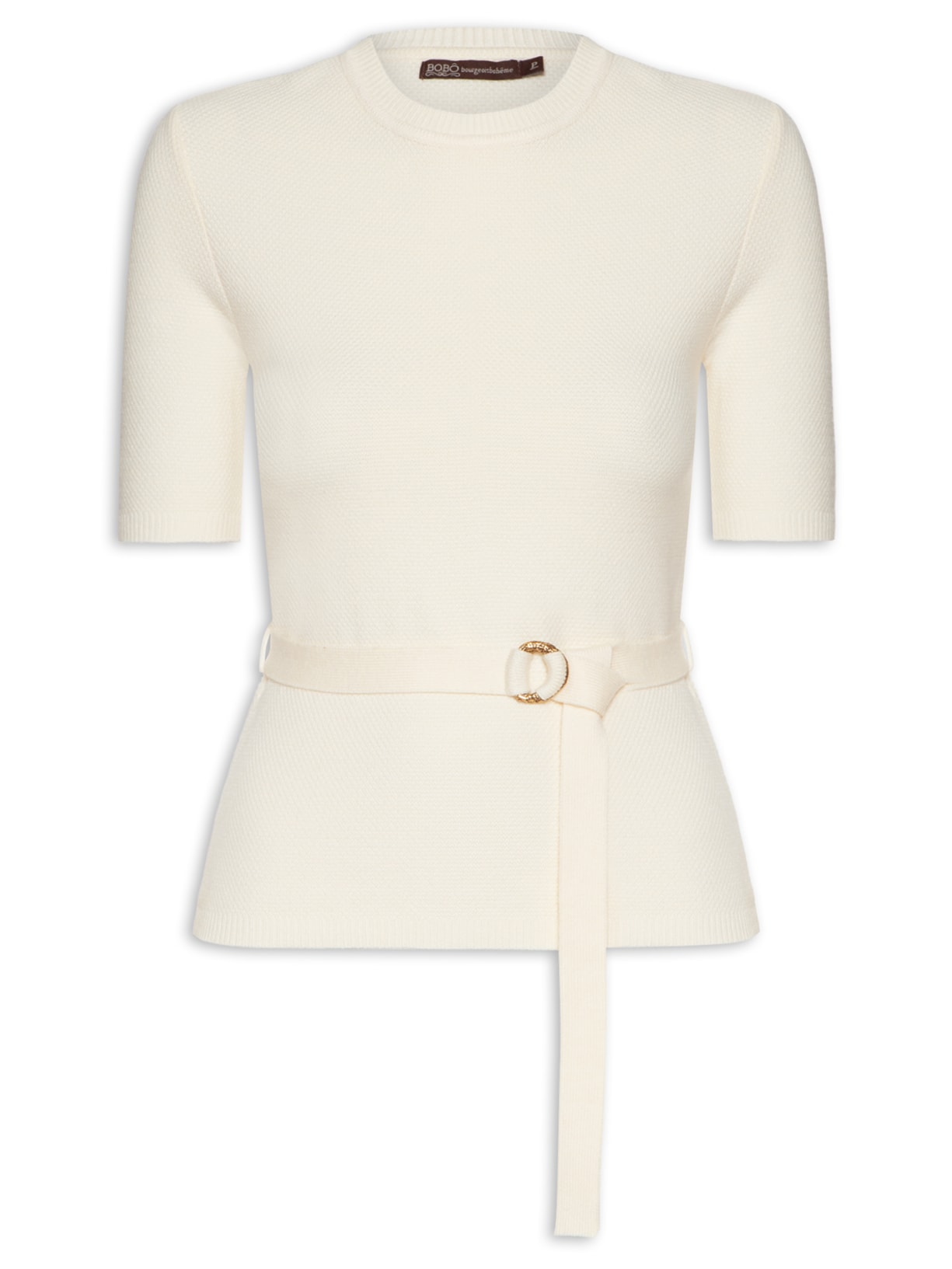 Blusa Feminina Francês Tricot - Off White