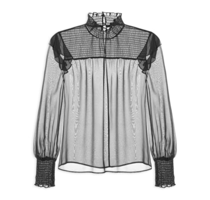 Blusa Feminina Francesca - Preto