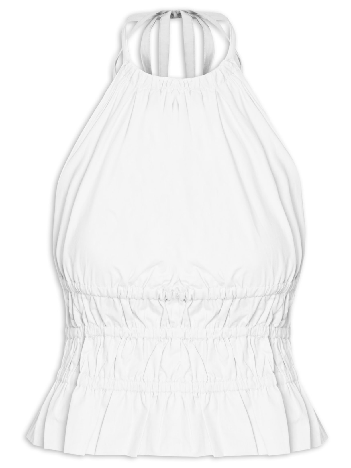 Blusa Feminina Frente Única - Branco