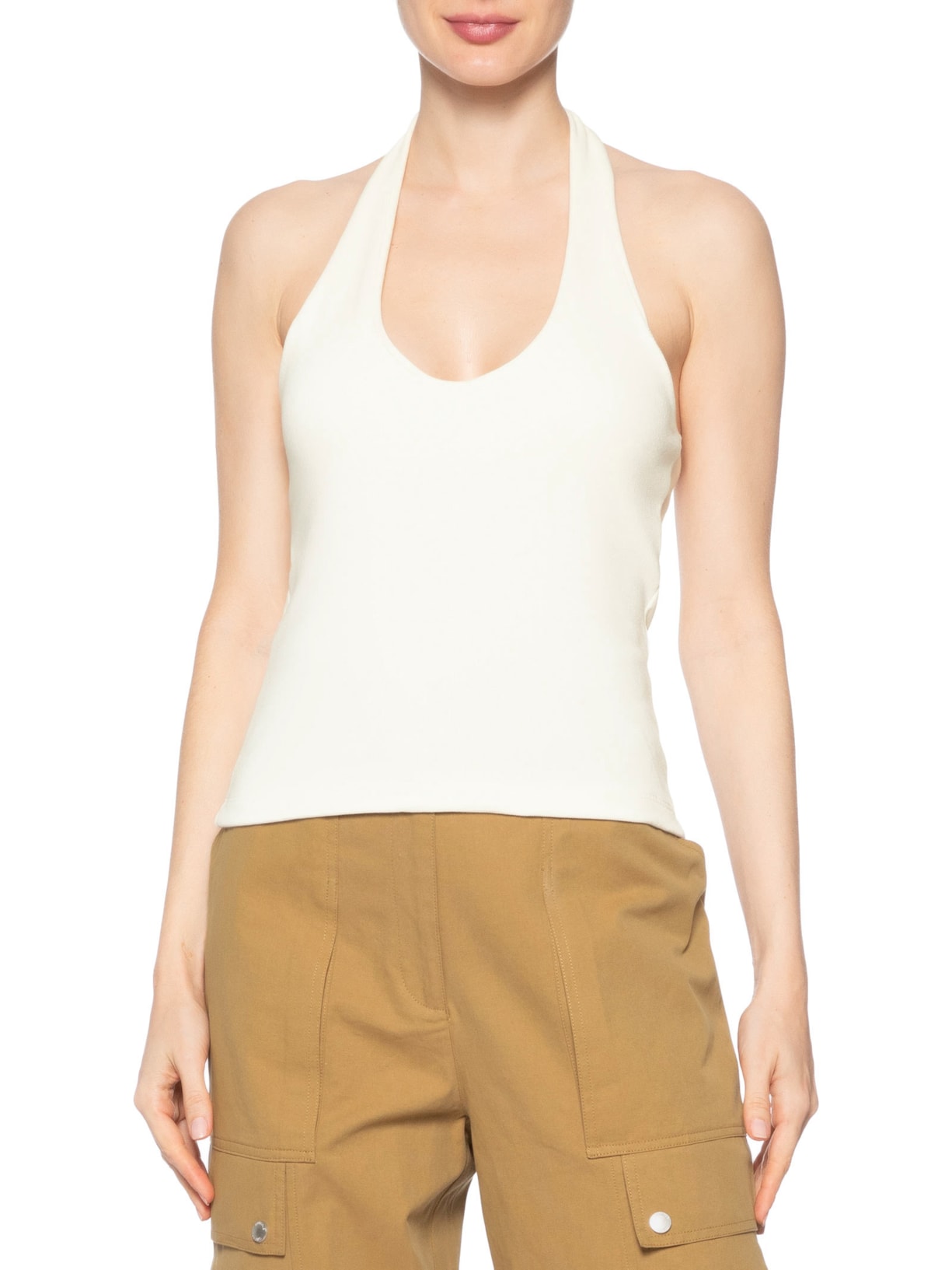 Blusa Feminina Frente Única Branco Animale Jeans
