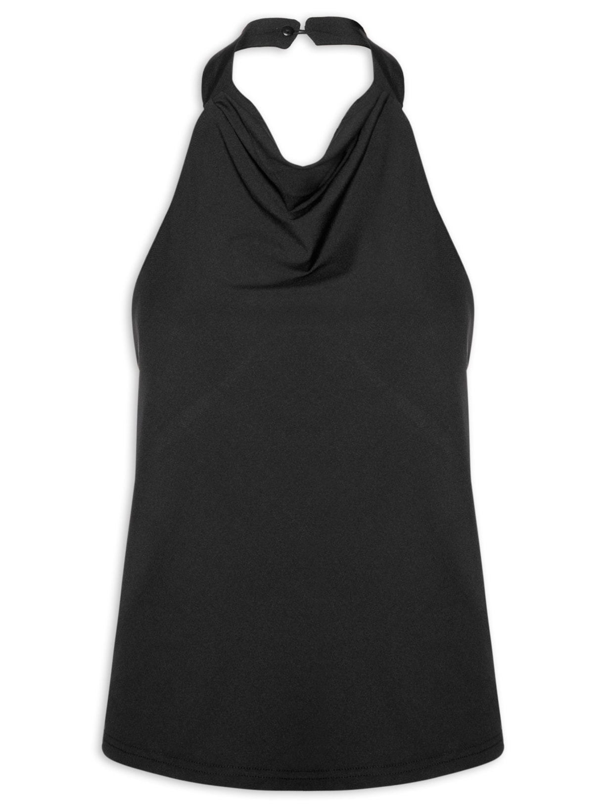 Blusa Feminina Frente Única - Preto