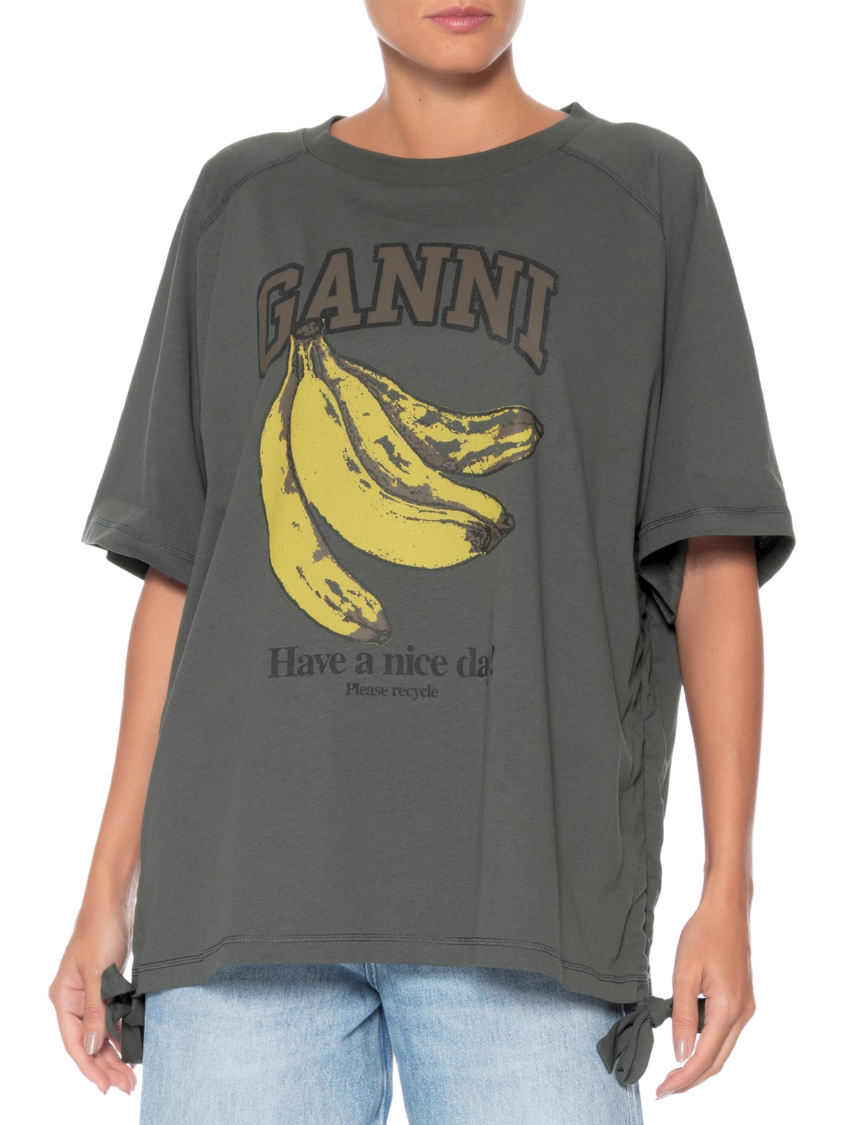 Blusa Feminina Future Heavy Jersey Raglan – Cinza Ganni
