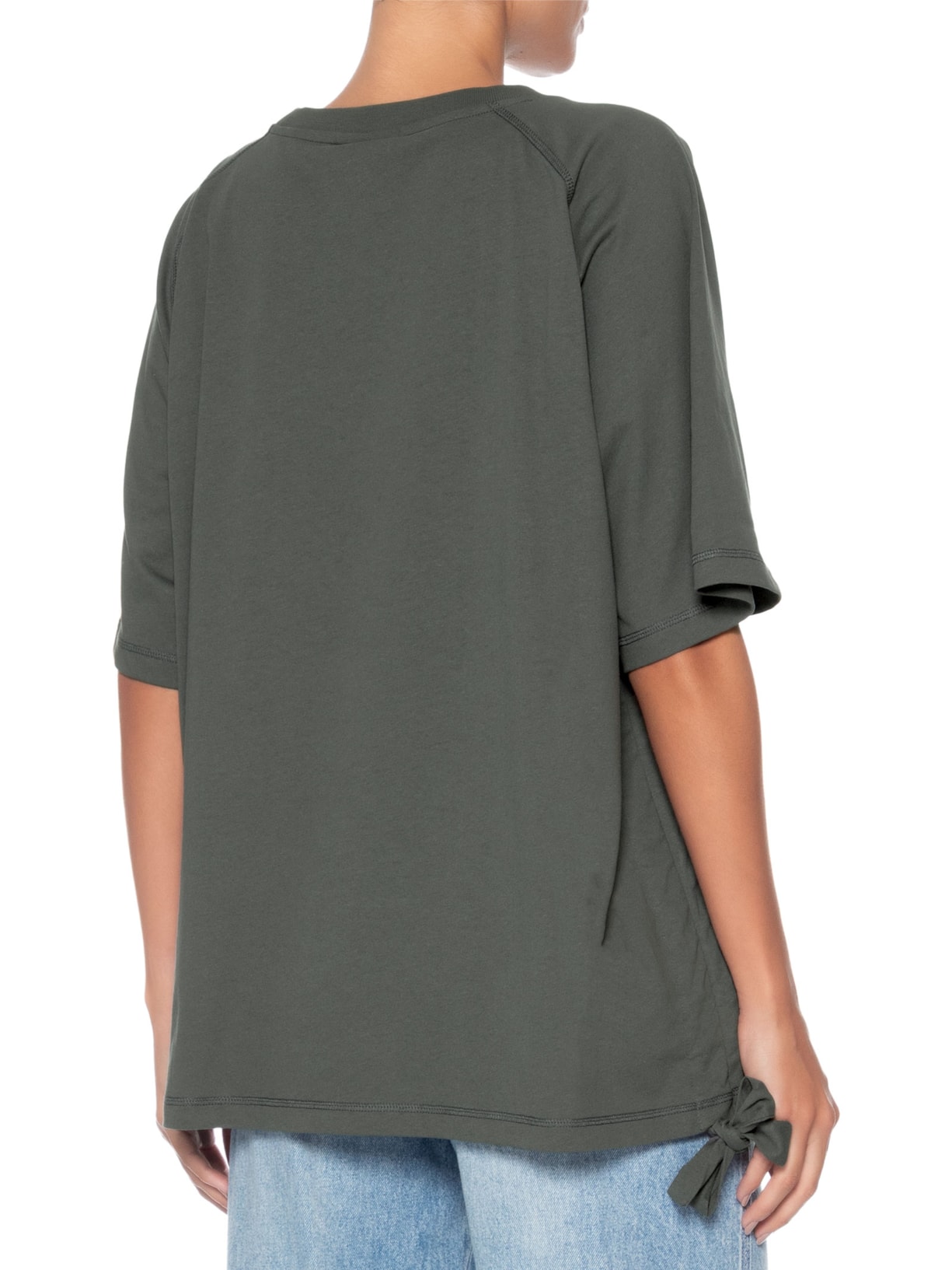 Blusa Feminina Future Heavy Jersey Raglan – Cinza Ganni
