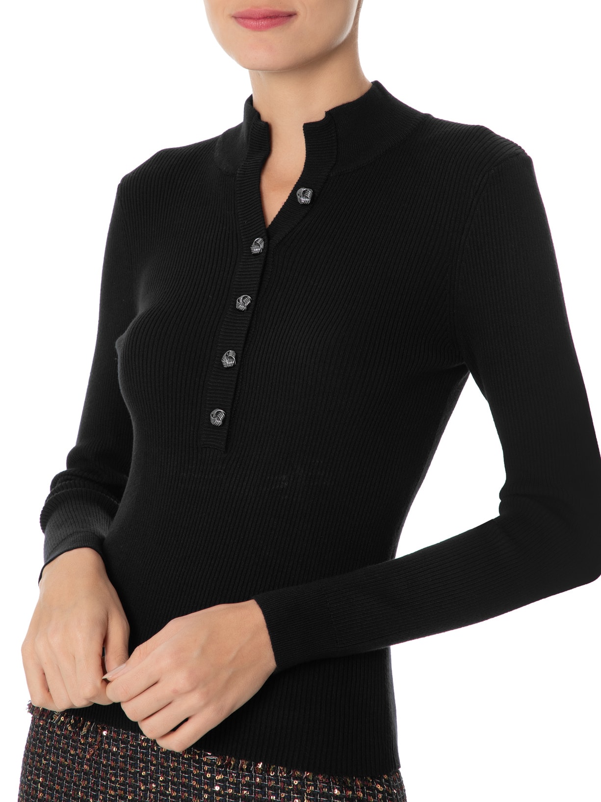 Blusa Feminina Gabi I Preto Le Lis