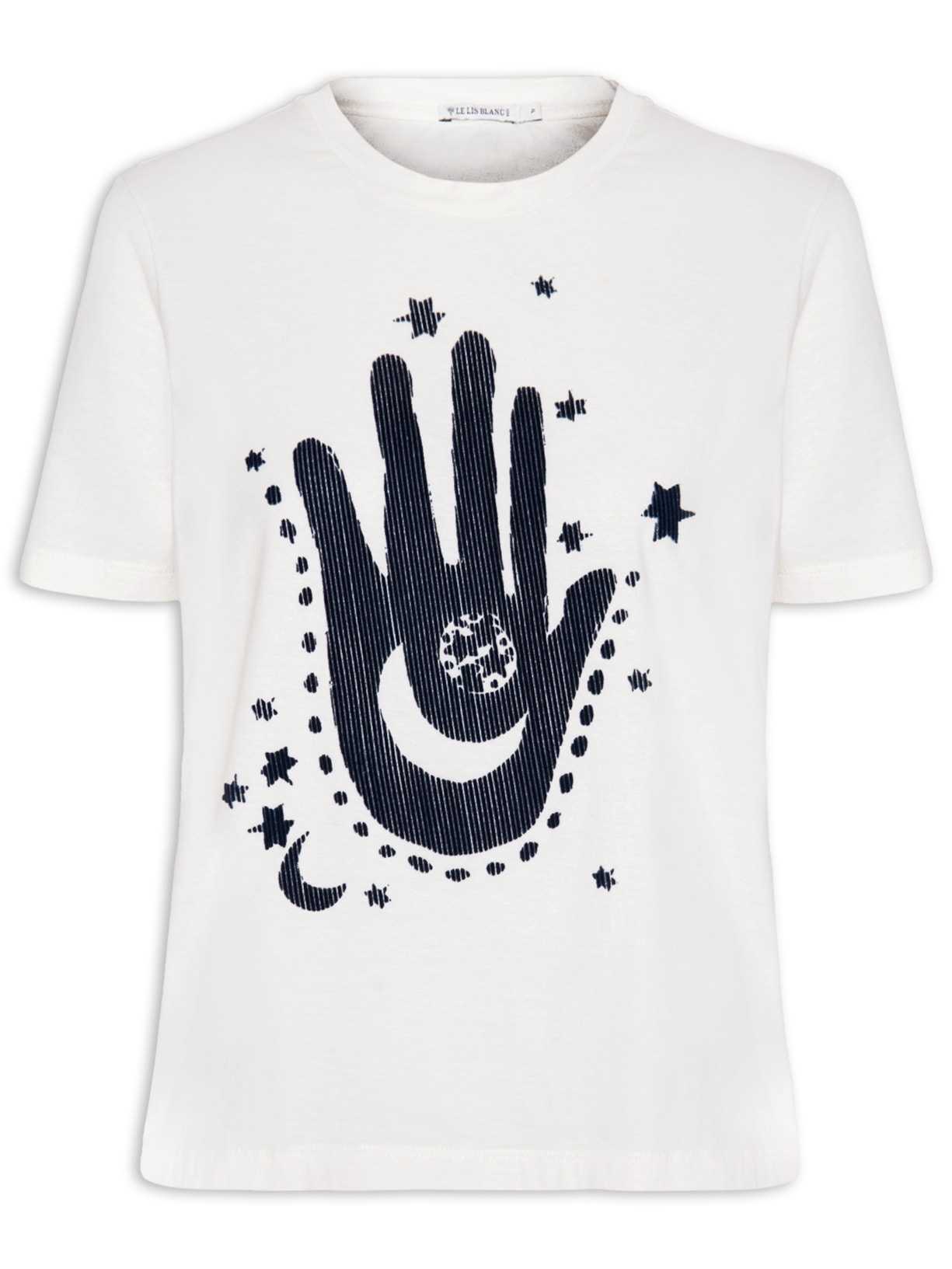 Blusa Feminina Geométrica - Bege