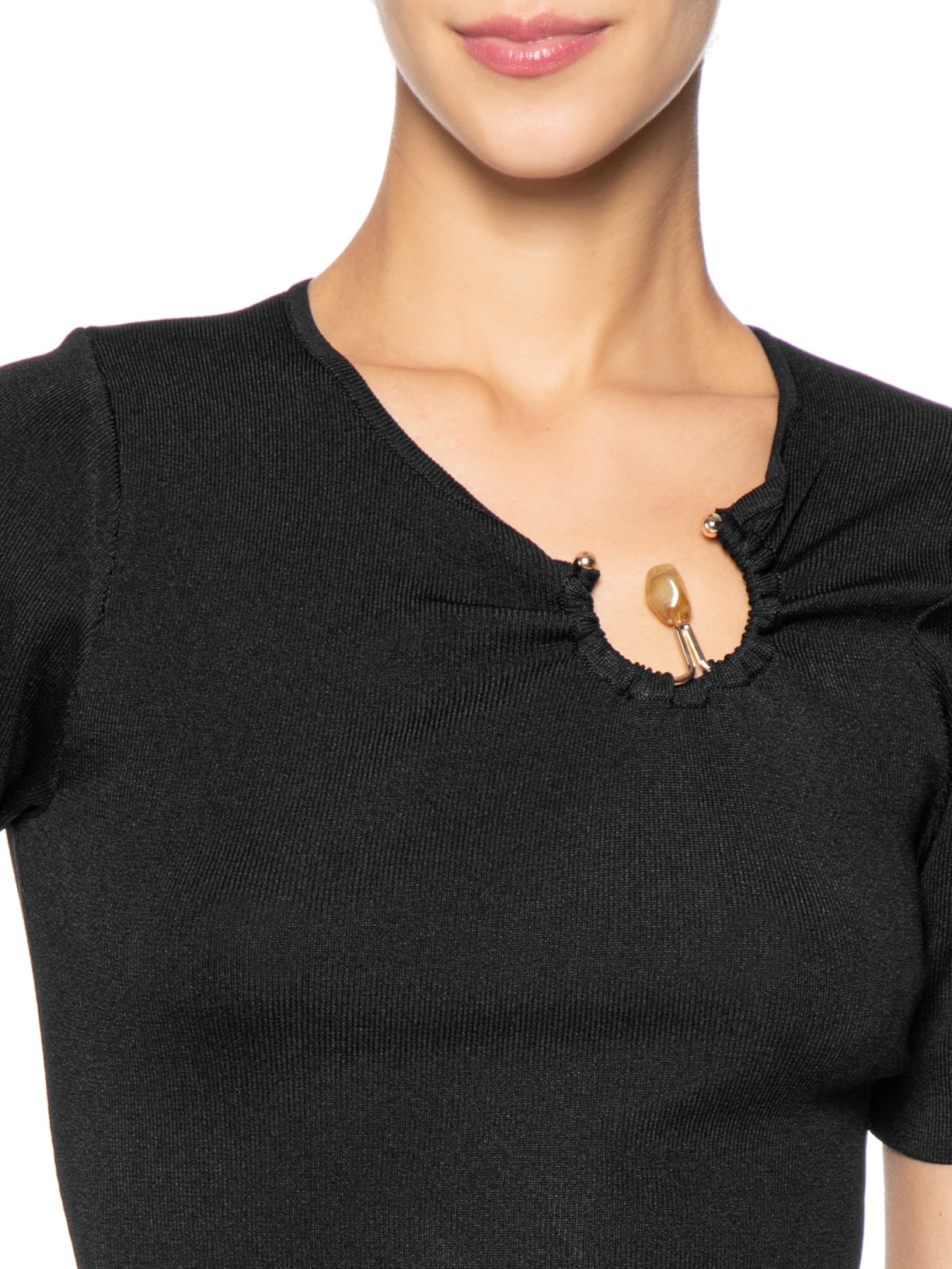 Blusa Feminina Gigi II Preto Le Lis