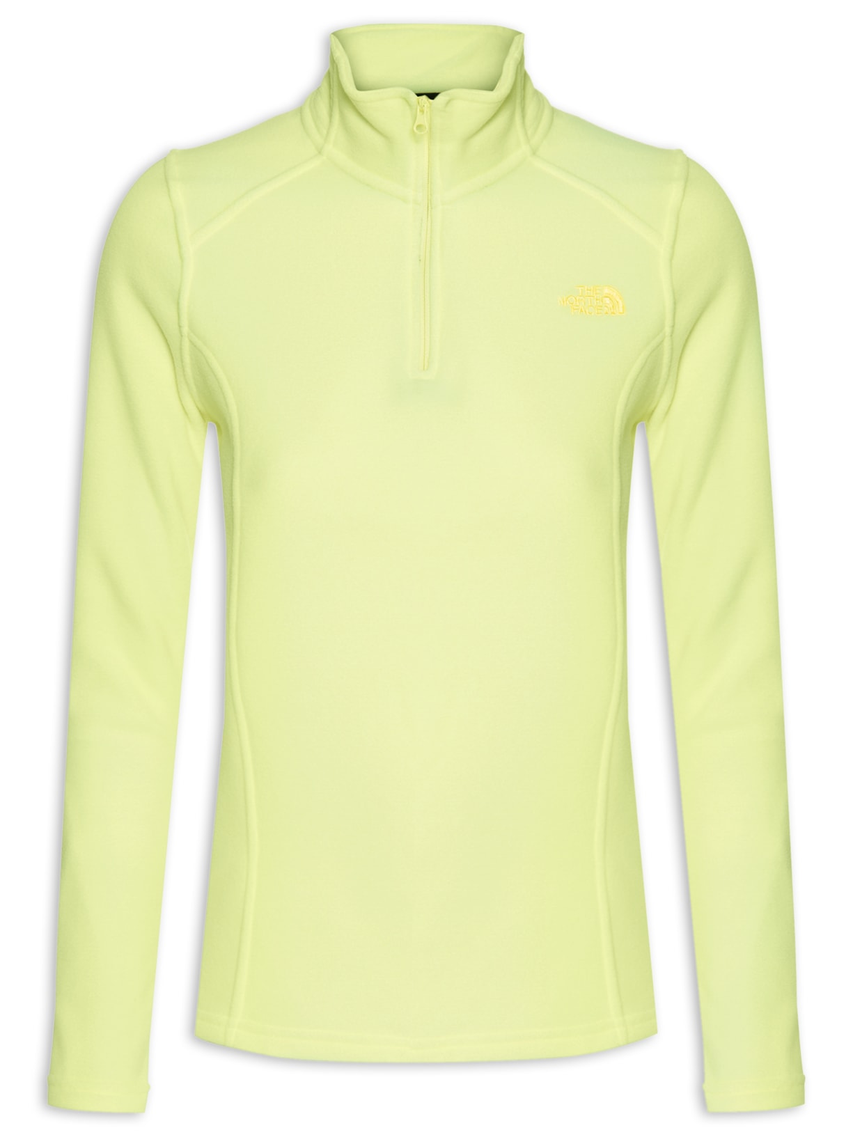Blusa Feminina Glacier 1/4 Zip - Amarelo