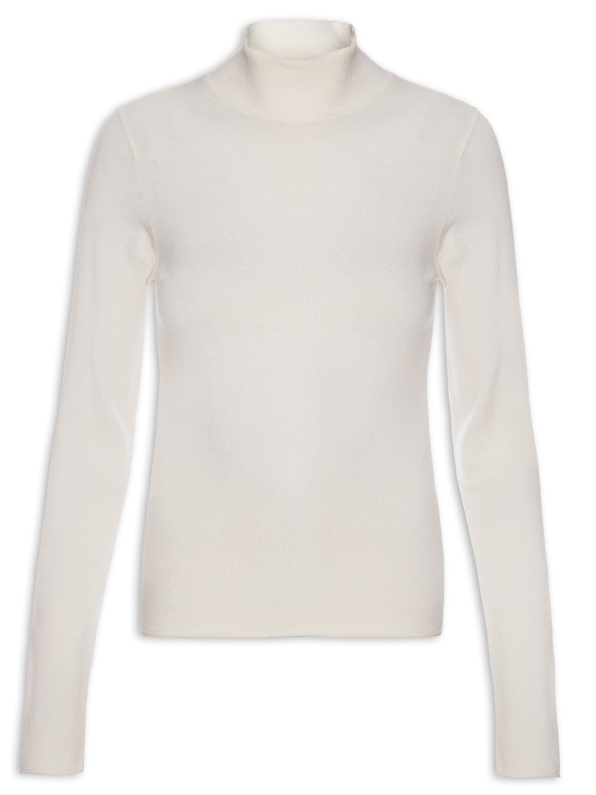Blusa Feminina Gola Alta Patricia - Off White