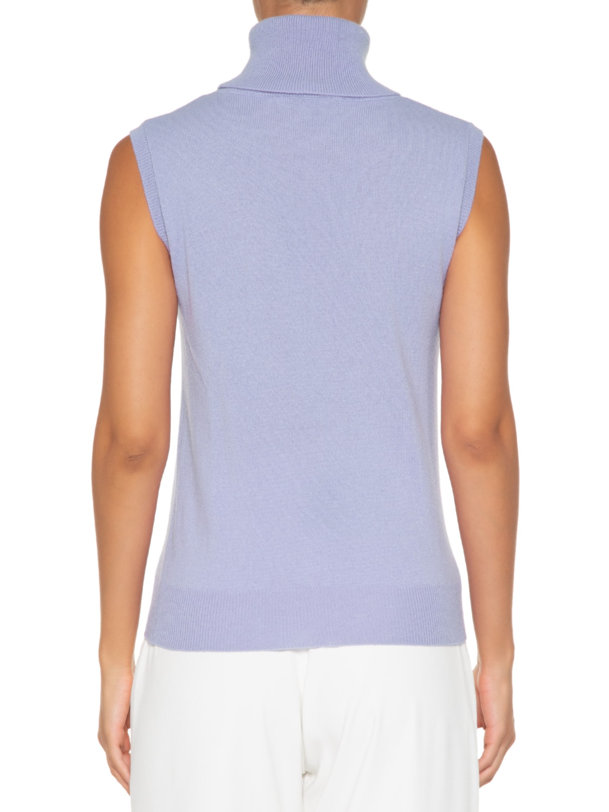 Blusa Feminina Gola Alta Puro Cashmere Roxo '2Essential