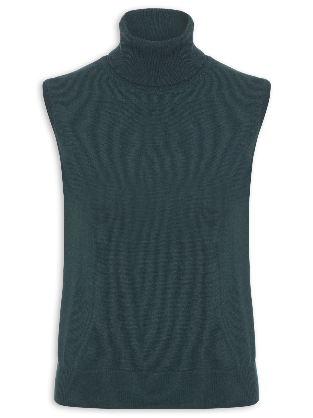 Blusa Feminina Gola Alta Puro Cashmere - Verde