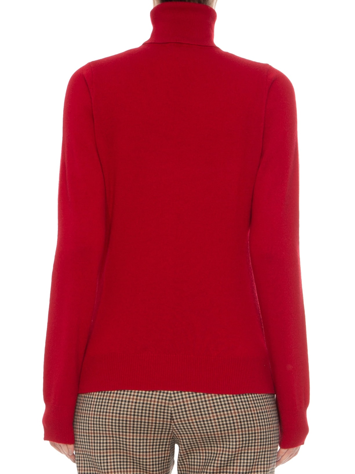 Blusa Feminina Gola Alta Puro Cashmere Vermelho '2Essential
