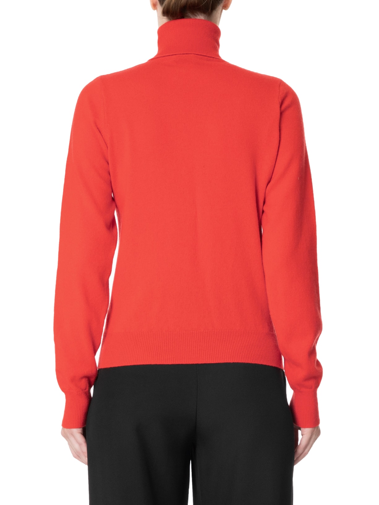 Blusa Feminina Gola Alta Puro Cashmere Vermelho '2Essential
