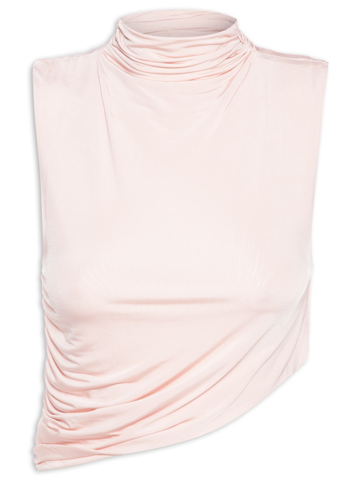 Blusa Feminina Gola Alta - Rosa