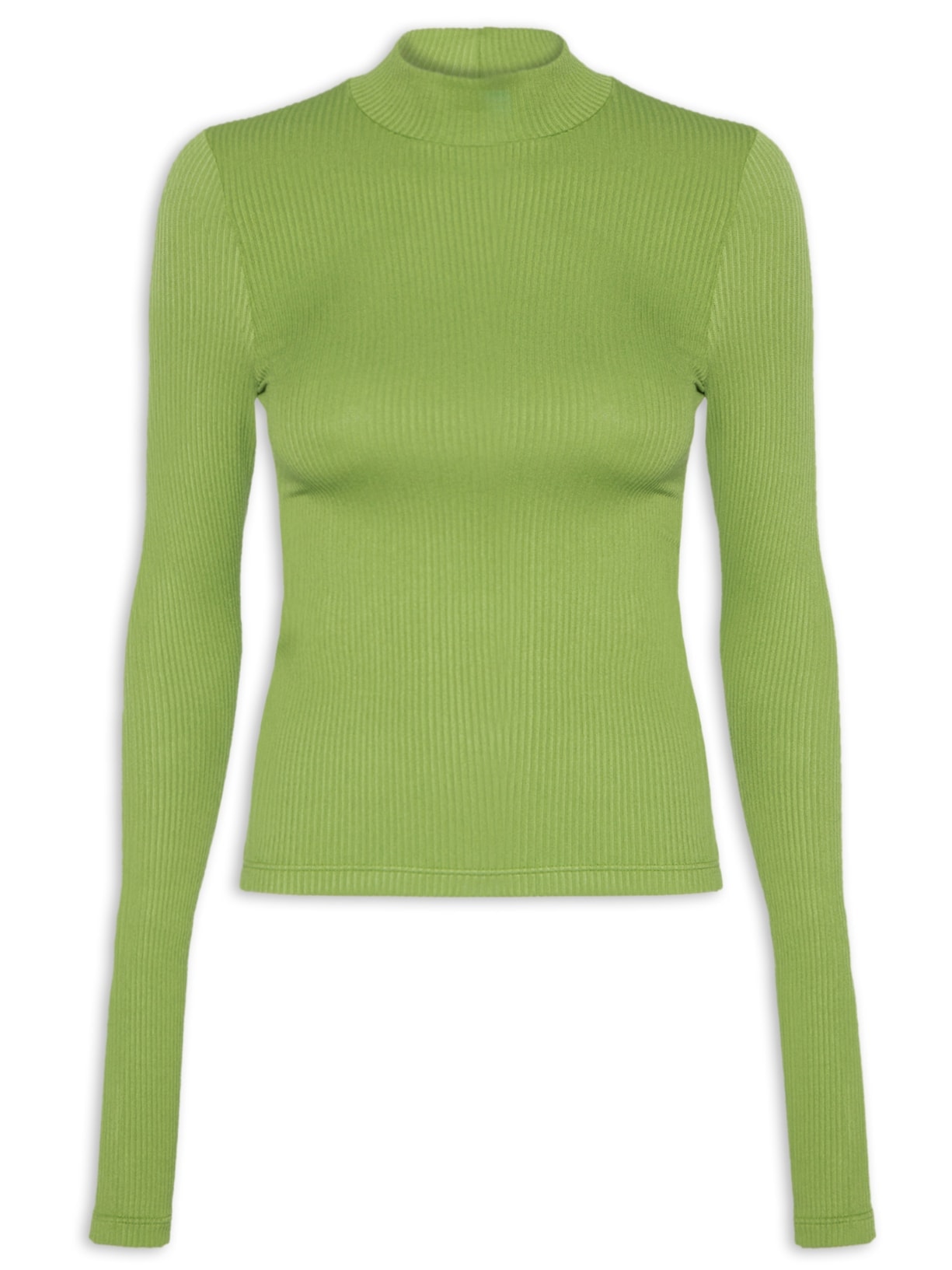 Blusa Feminina Gola Alta Verde Farm