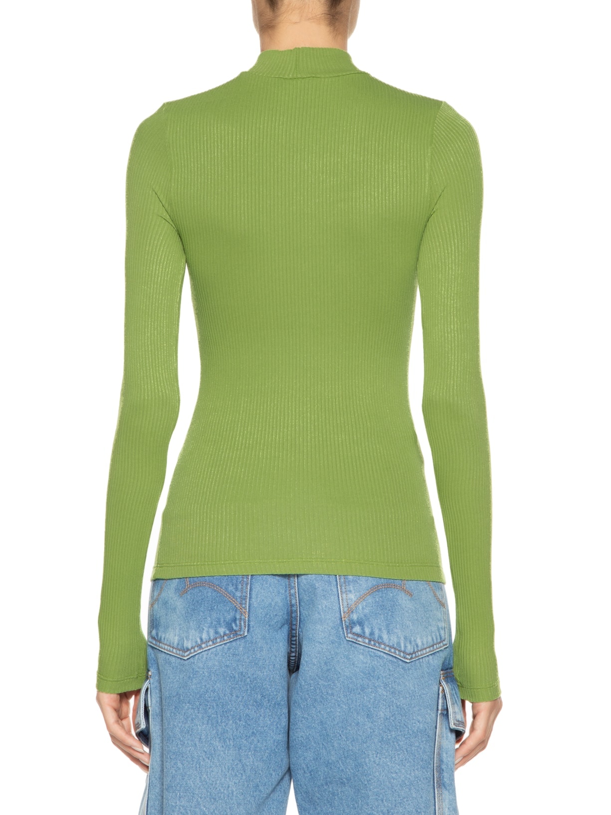 Blusa Feminina Gola Alta Verde Farm