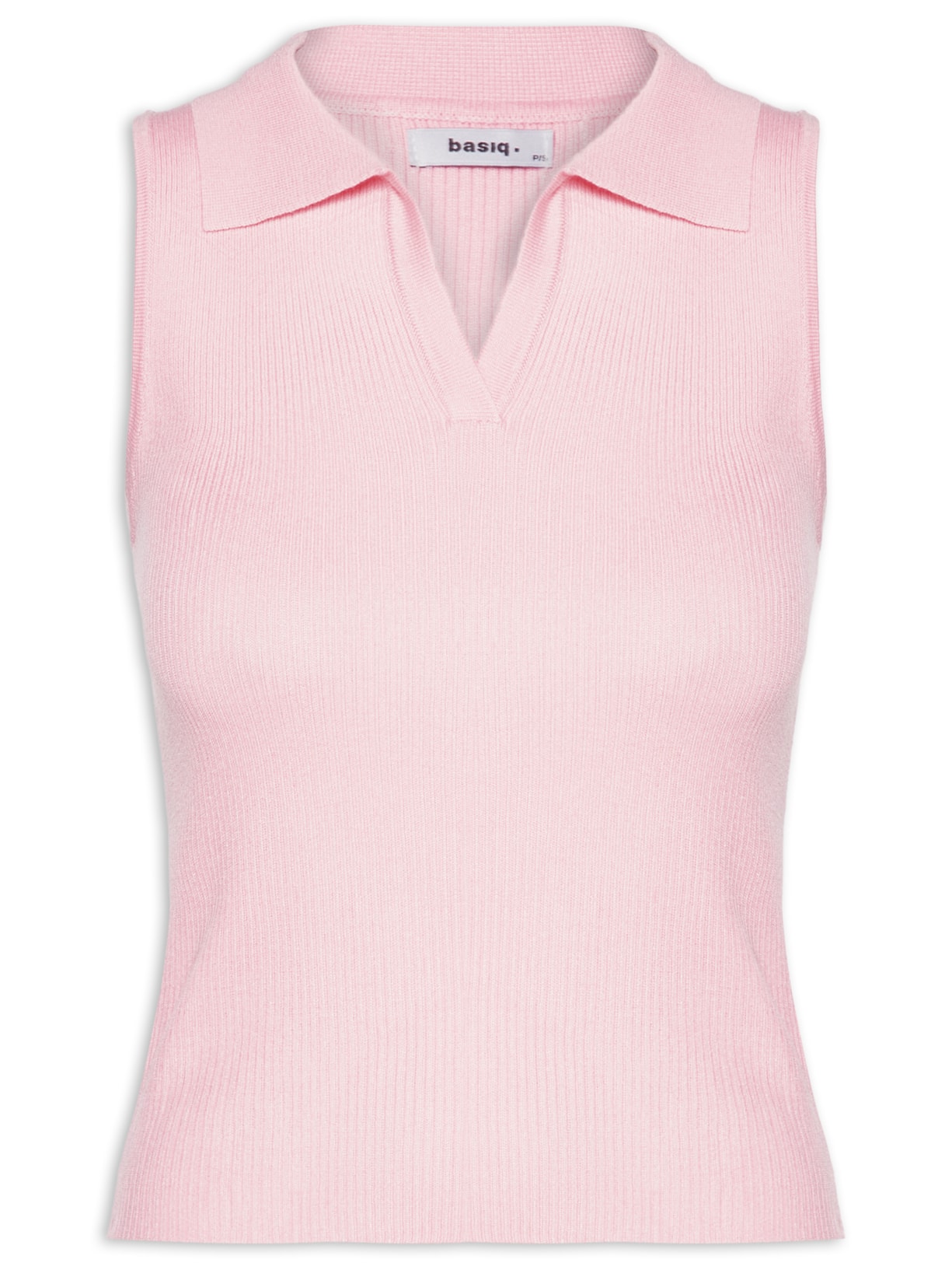 Blusa Feminina Gola Esporte Tricot - Rosa