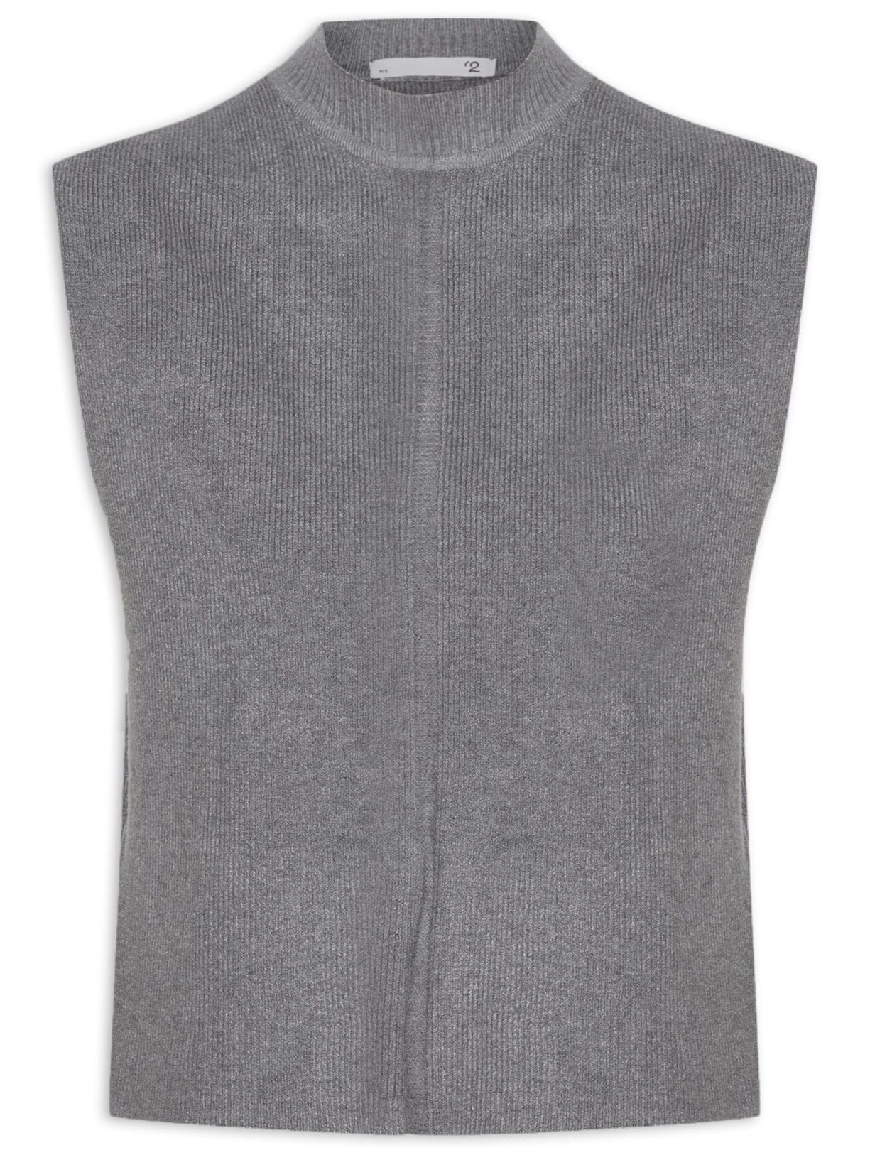 Blusa Feminina Gola Redonda - Cinza