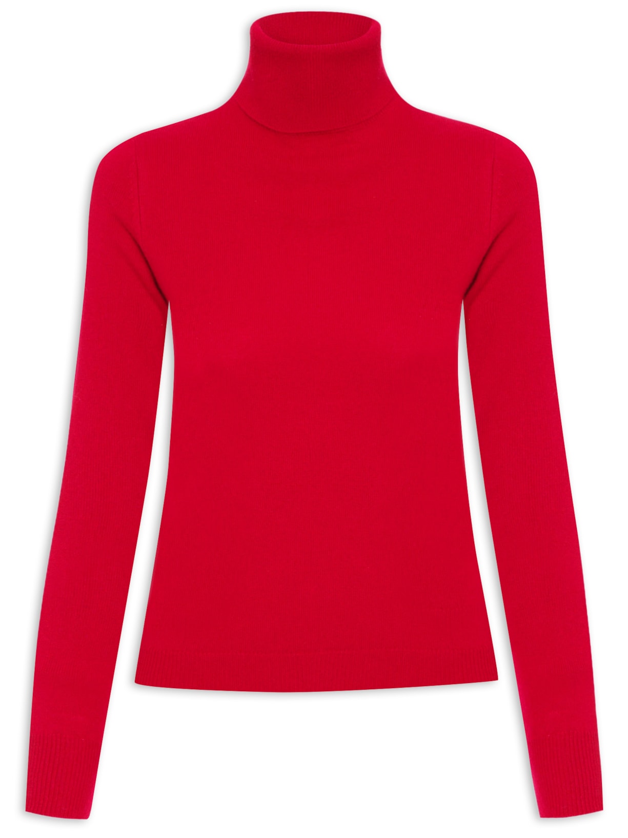 Blusa Feminina Gola Rolê Cashmere Vermelho '2Essential