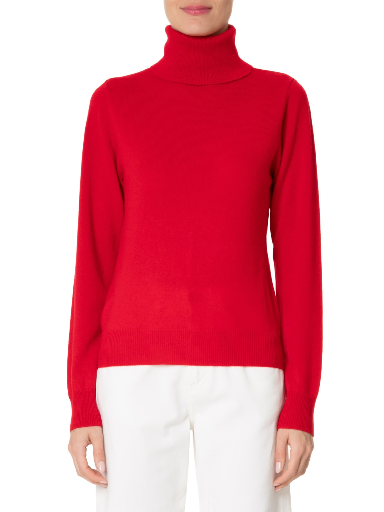 Blusa Feminina Gola Rolê Cashmere Vermelho '2Essential