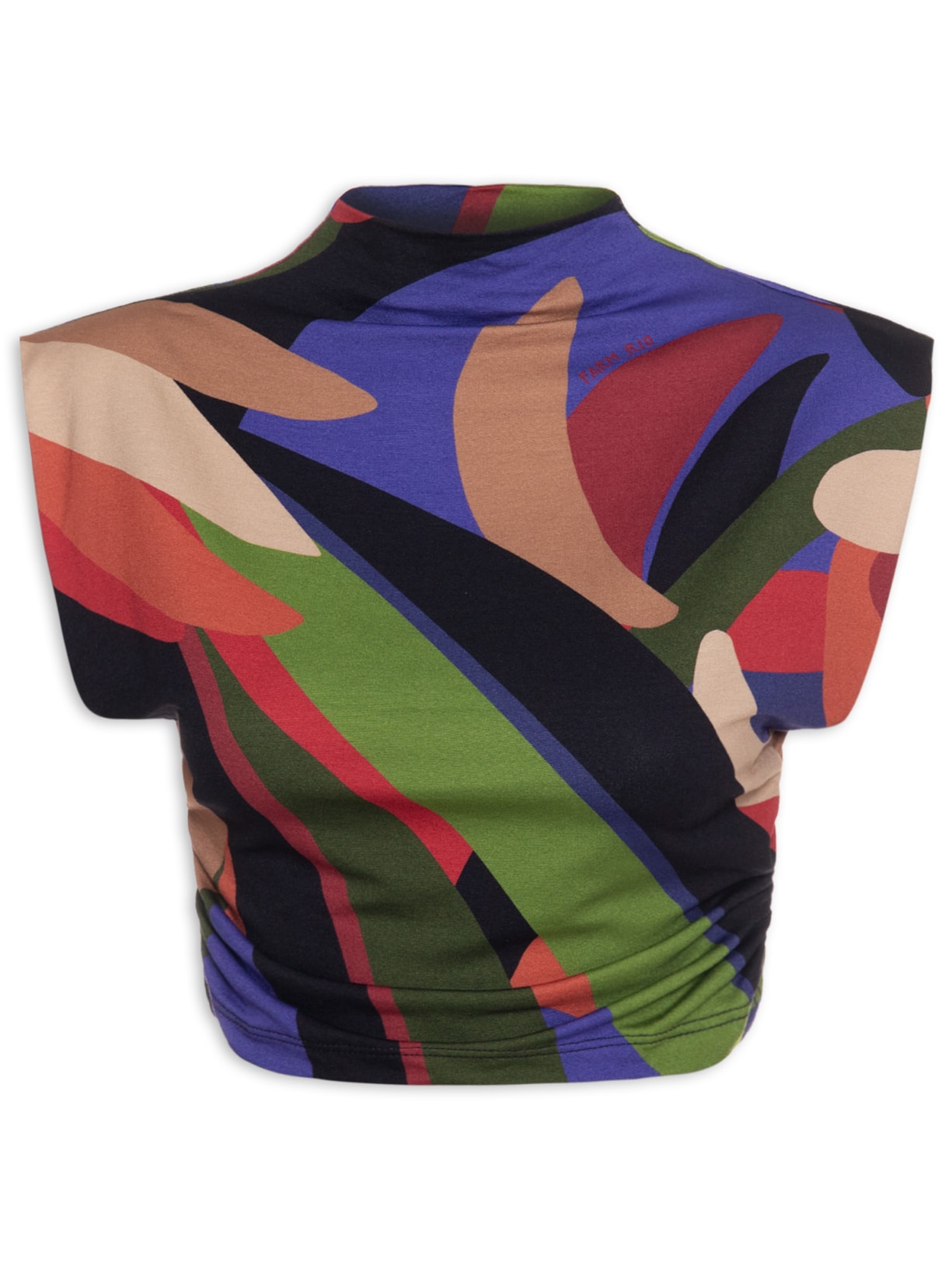 Blusa Feminina Golinha Bananeira Gráfica - Azul