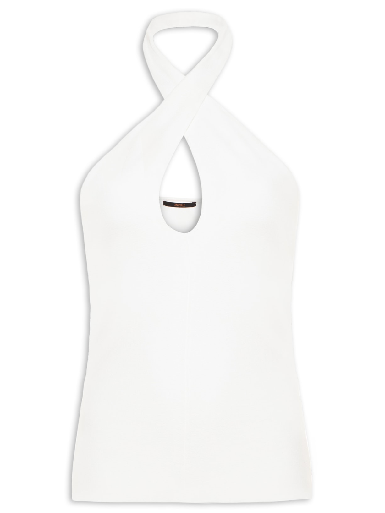 Blusa Feminina Gota Frente única Basic - Branco