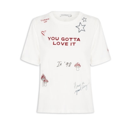 Blusa Feminina Gotta Love - Branco