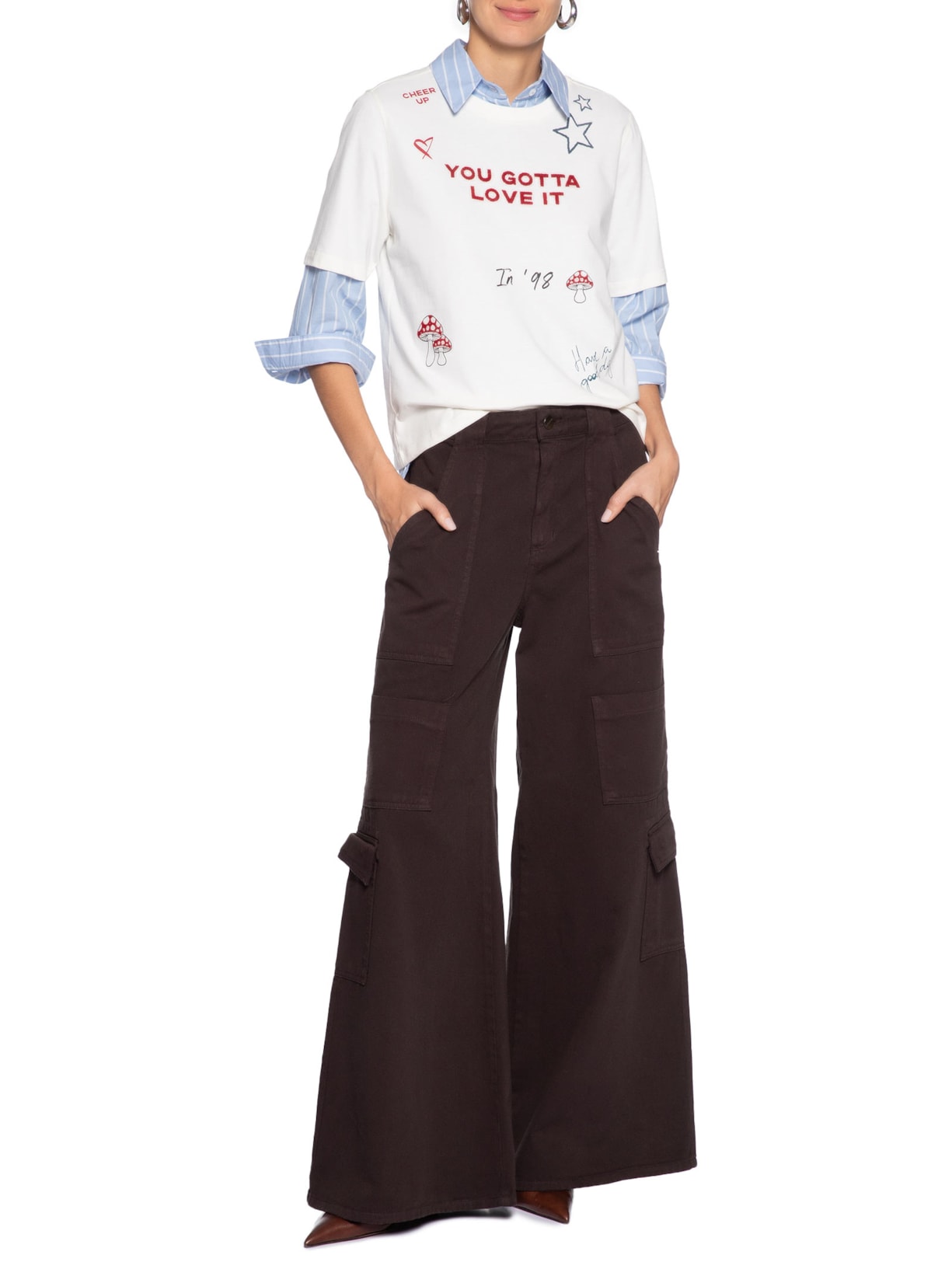 Blusa Feminina Gotta Love Branco Le Lis