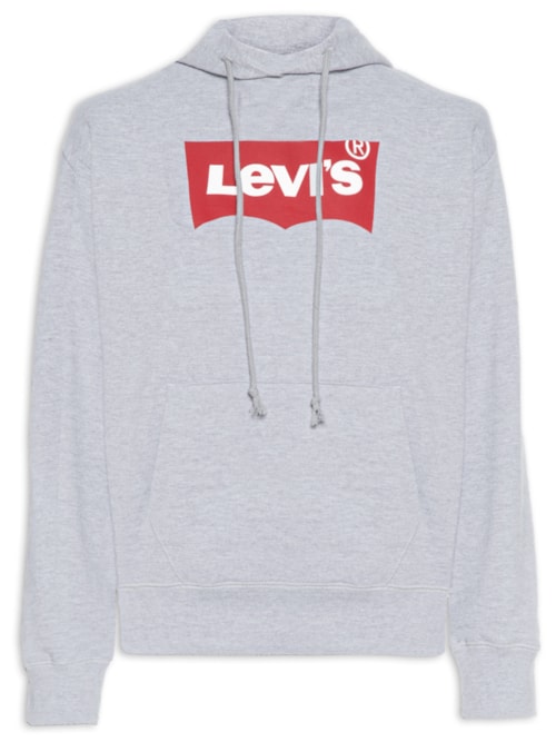 Blusa Feminina Graphic Standard Hoodie - Cinza