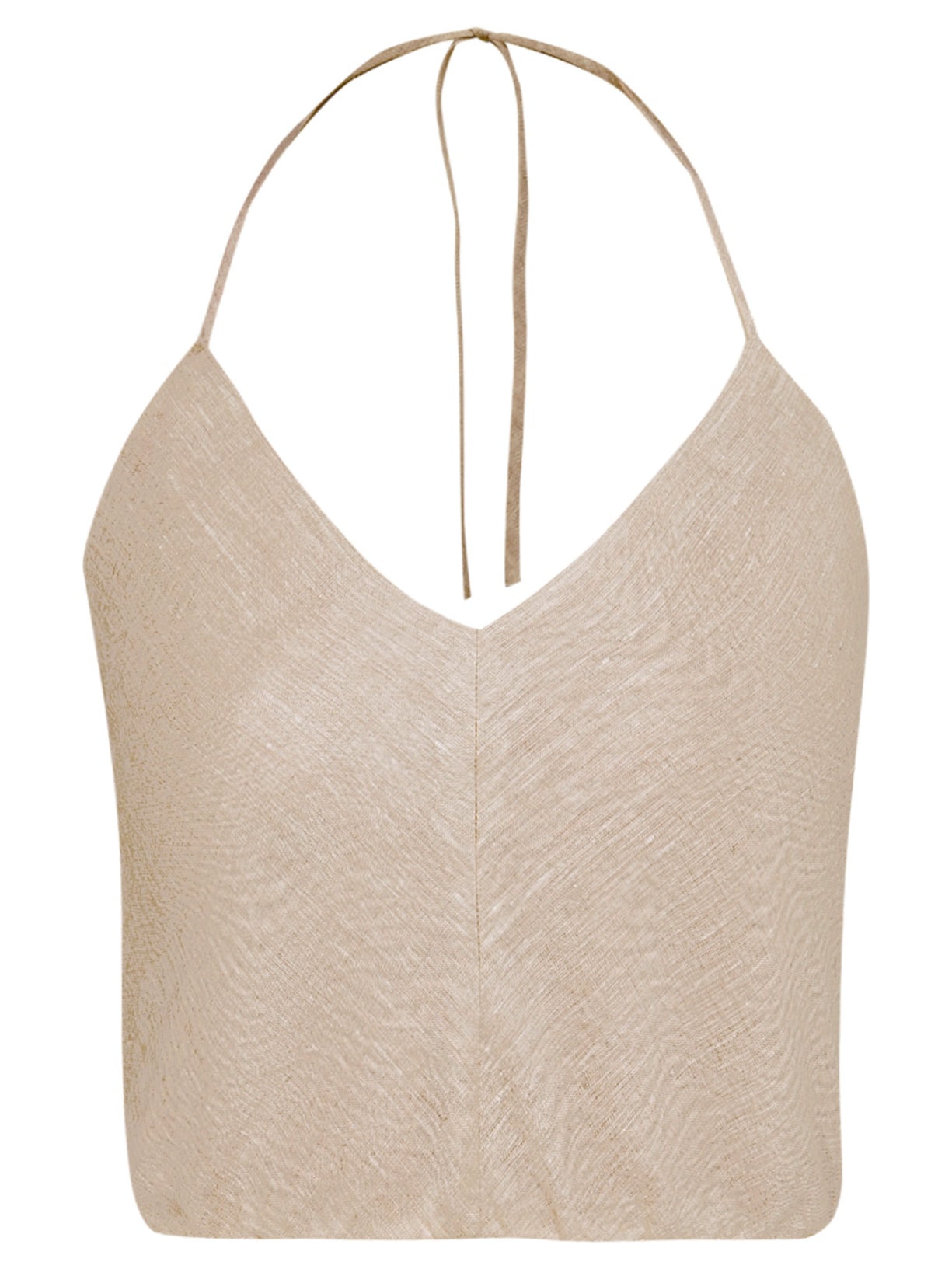 Blusa Feminina Halter - Bege