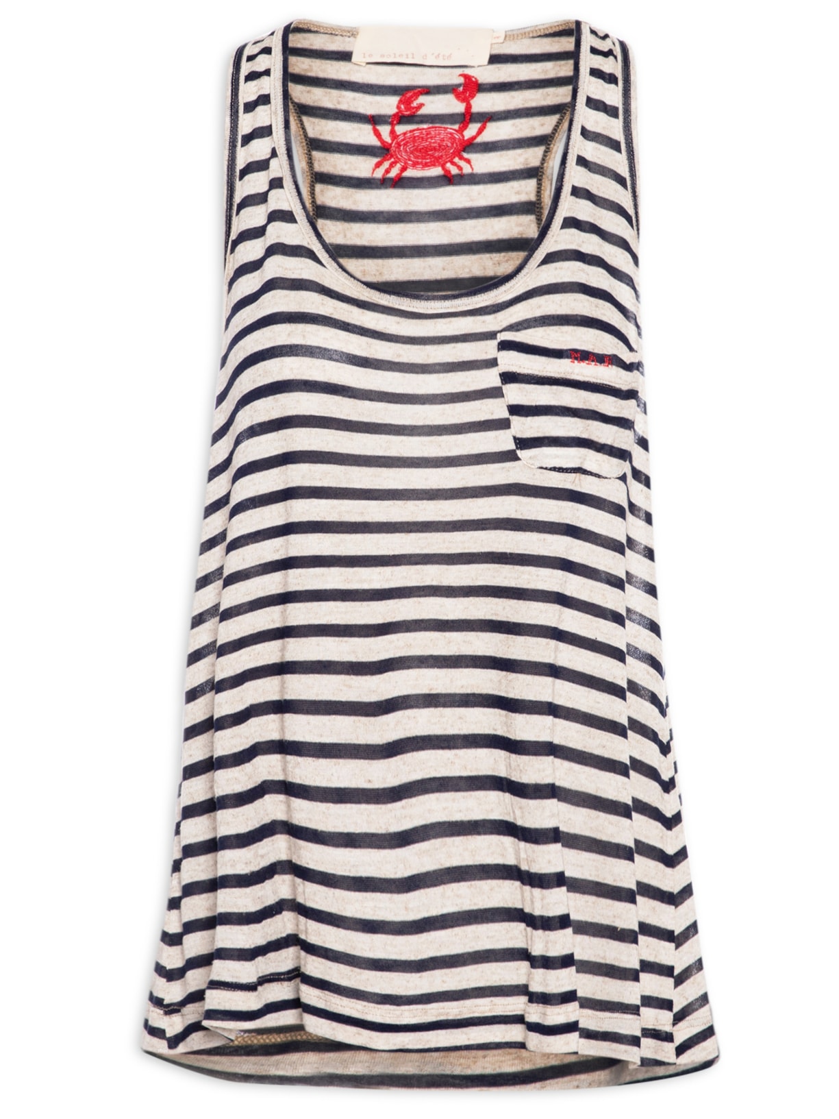 Blusa Feminina Hao Preto Le Soleil D'été