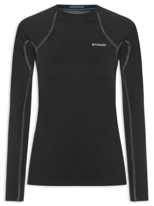 Blusa Feminina Heavyweight Stretch Long Sleeve - Preto