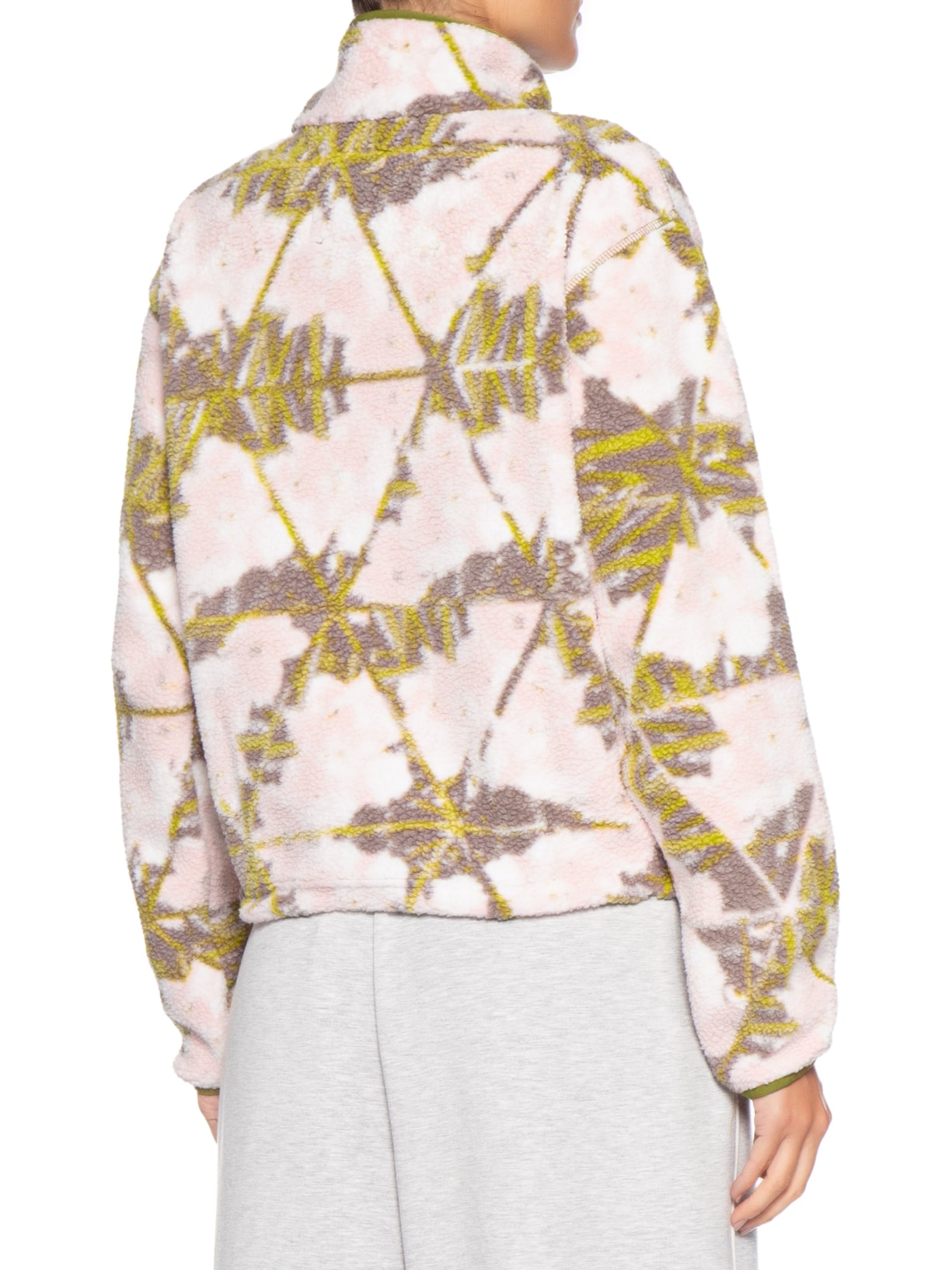 Blusa Feminina Helvetia II Printed Cropped Half Snap Rosa Columbia